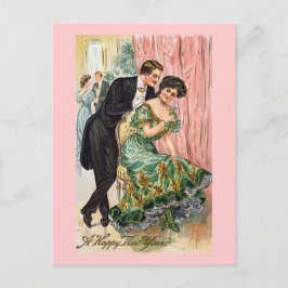 Postal Festiva Año Nuevo Feliz