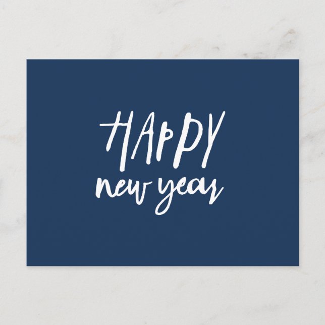 Postal Festiva Año Nuevo Real (Anverso)