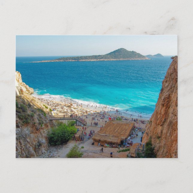 Postal Festiva Antalya Eyebrow Kaputas Beach .Turkey (Anverso)