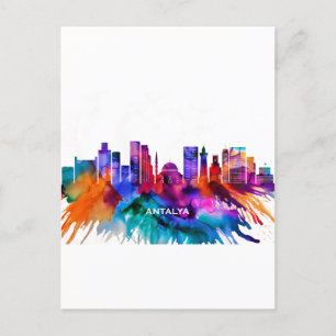 Postal Festiva Antalya Skyline