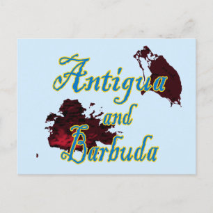 Postal Festiva Antigua y Barbuda