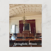 Antiguo Capitolio del Estado en Springfield, IL