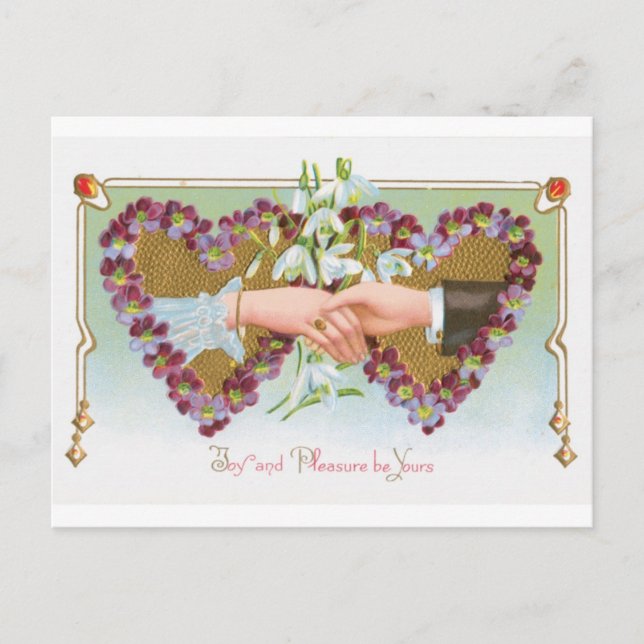 Postal Festiva Antique Valentine (Anverso)