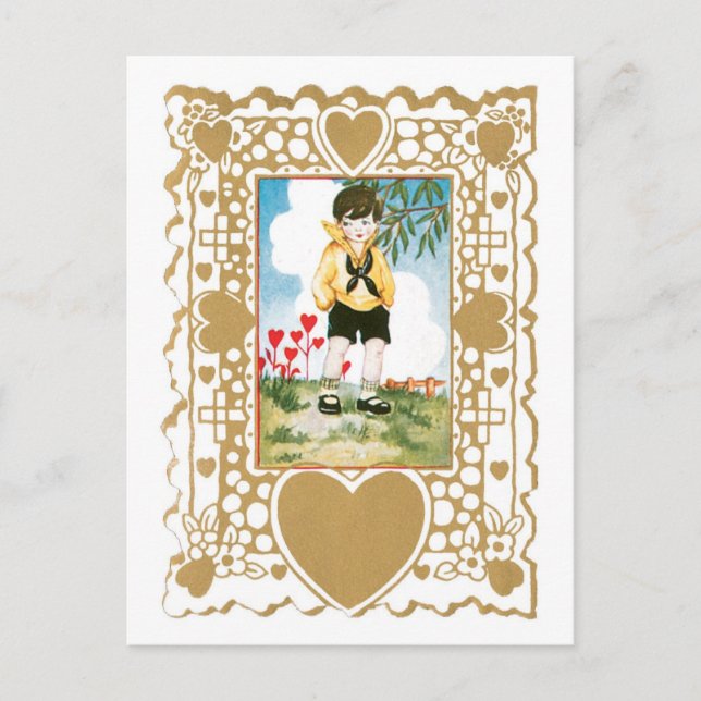 Postal Festiva Antique Valentine (Anverso)
