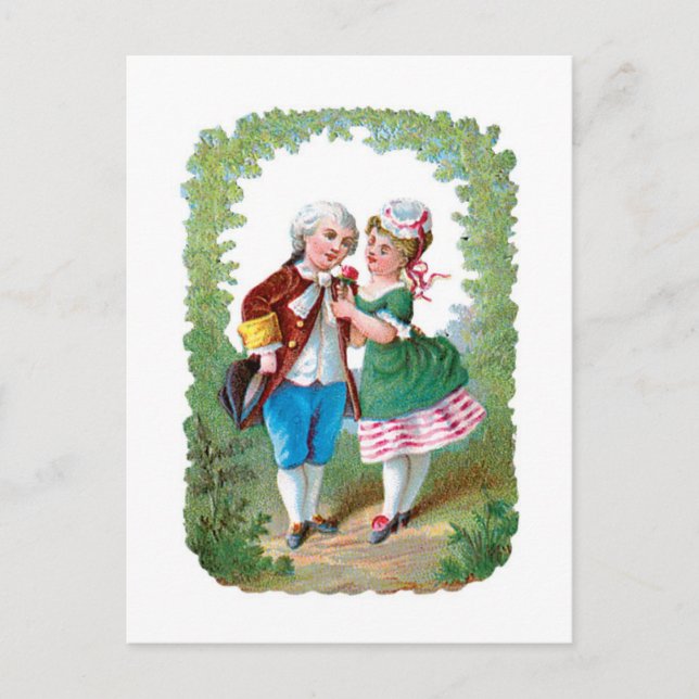 Postal Festiva Antique Valentine (Anverso)