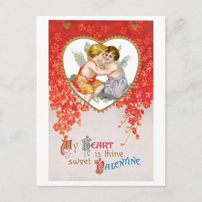 Postal Festiva Antique Valentine (Anverso)