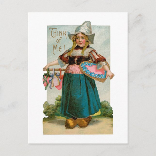 Postal Festiva Antique Valentine (Anverso)