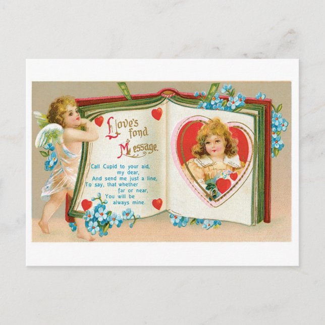Postal Festiva Antique Valentine (Anverso)