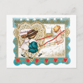 Postal Festiva Antique Valentine