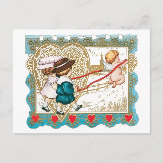 Postal Festiva Antique Valentine (Anverso)