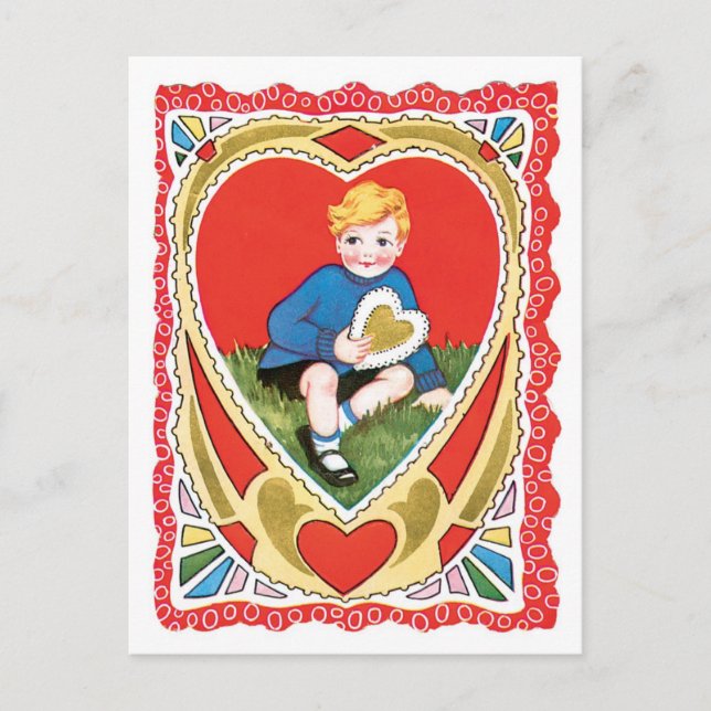 Postal Festiva Antique Valentine (Anverso)