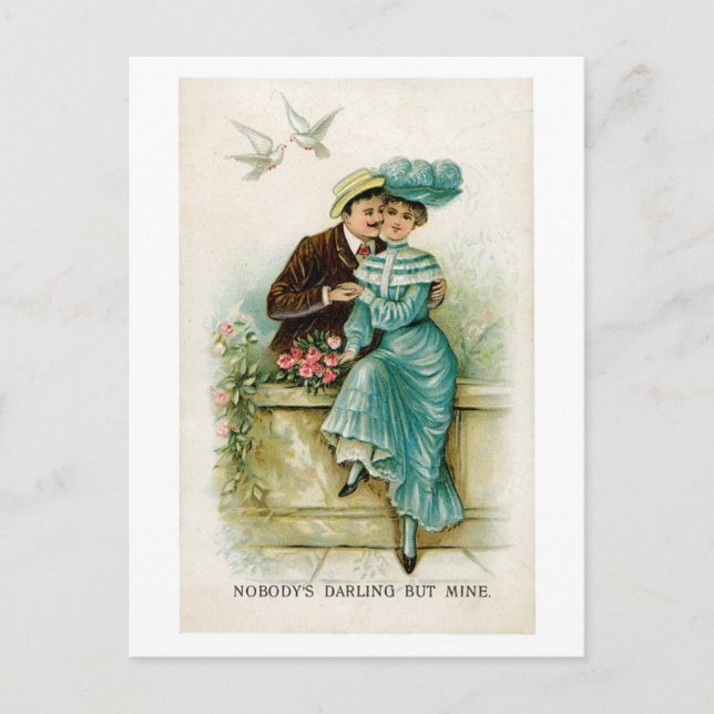 Postal Festiva Antique Valentine (Anverso)