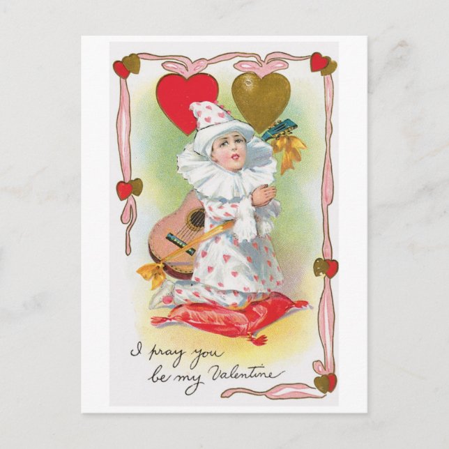 Postal Festiva Antique Valentine (Anverso)