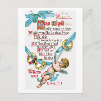 Postal Festiva Antique Valentine