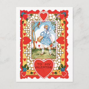 Postal Festiva Antique Valentine
