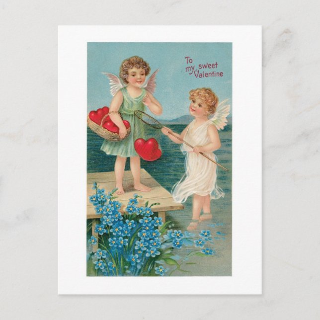 Postal Festiva Antique Valentine (Anverso)