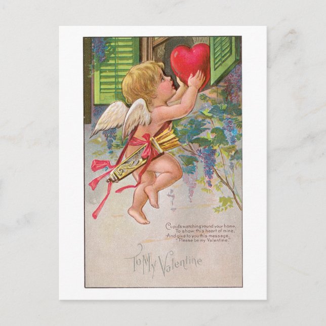 Postal Festiva Antique Valentine (Anverso)
