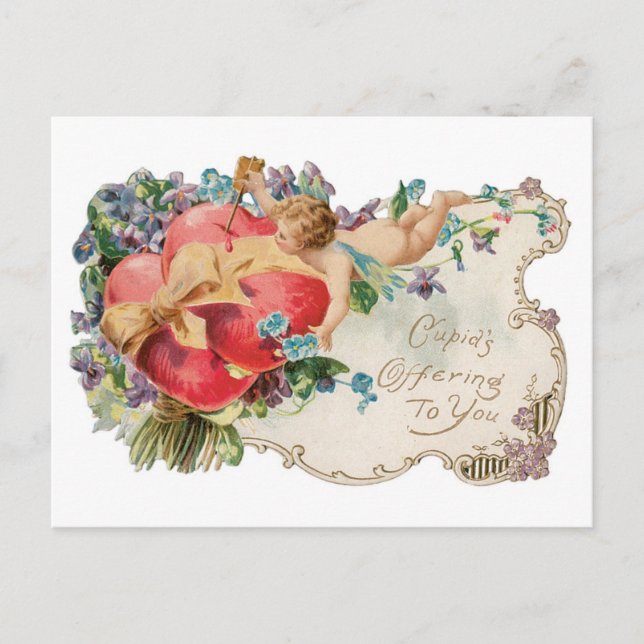 Postal Festiva Antique Valentine (Anverso)