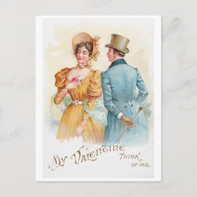 Postal Festiva Antique Valentine (Anverso)