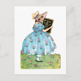 Postal Festiva Antique Valentine