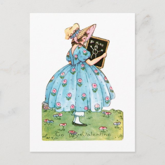 Postal Festiva Antique Valentine (Anverso)