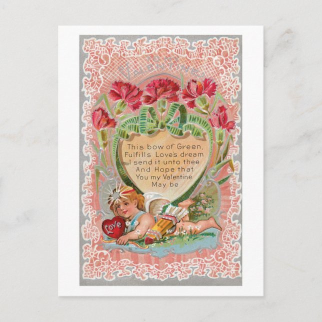 Postal Festiva Antique Valentine (Anverso)