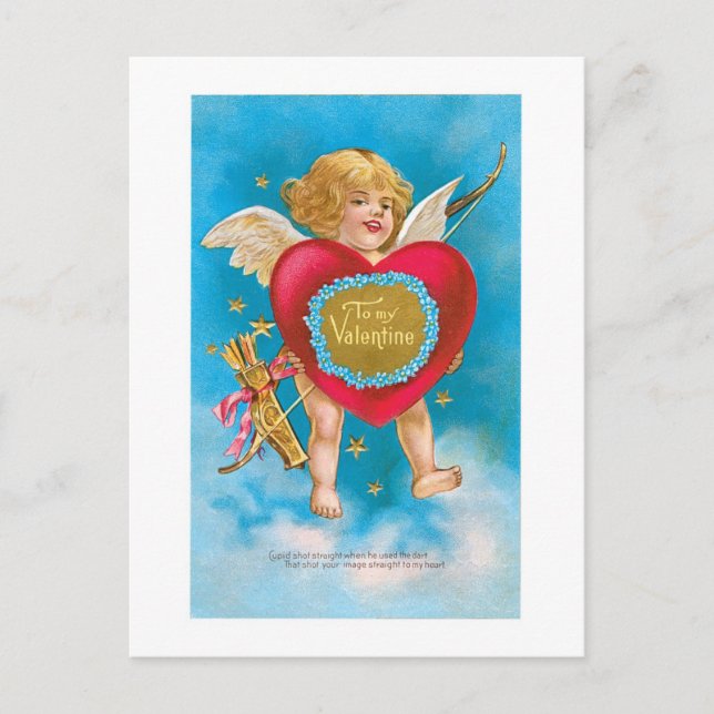 Postal Festiva Antique Valentine (Anverso)