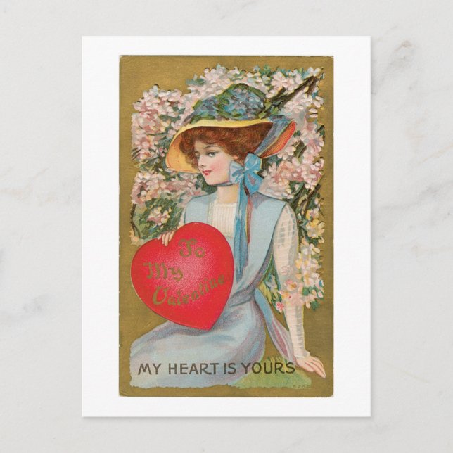 Postal Festiva Antique Valentine (Anverso)