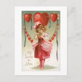 Postal Festiva Antique Valentine