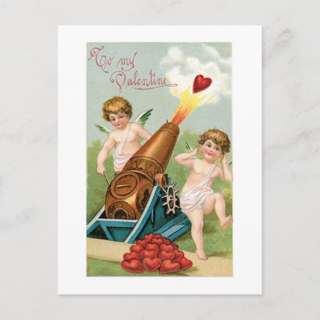 Postal Festiva Antique Valentine (Anverso)
