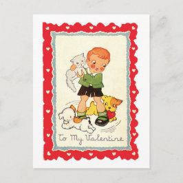Postal Festiva Antique Valentine