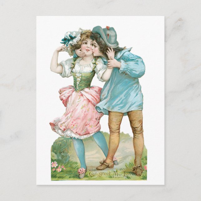 Postal Festiva Antique Valentine (Anverso)