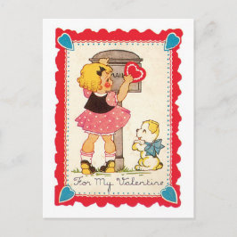 Postal Festiva Antique Valentine