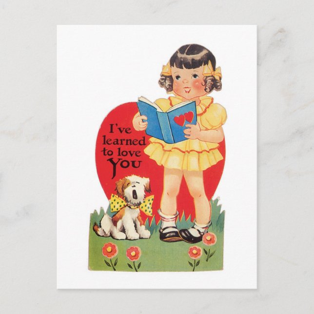 Postal Festiva Antique Valentine (Anverso)