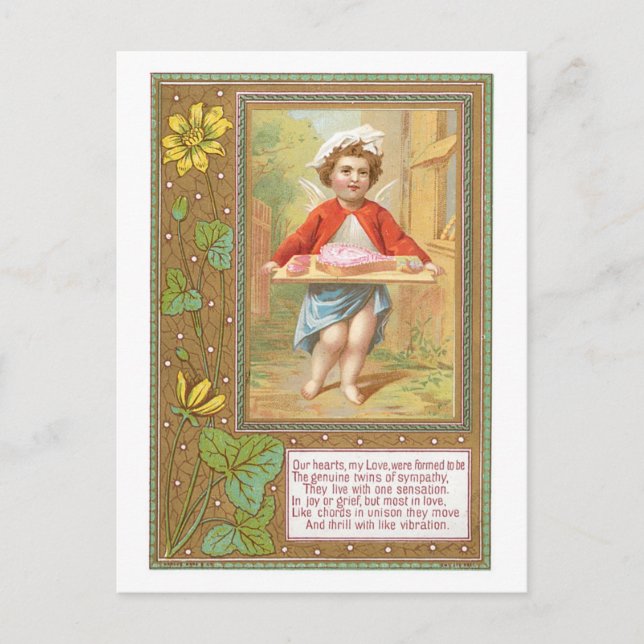 Postal Festiva Antique Valentine (Anverso)