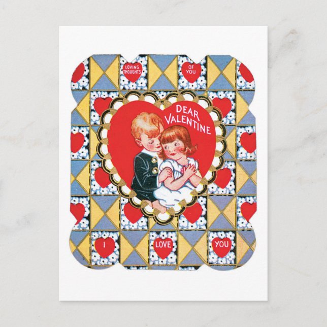 Postal Festiva Antique Valentine (Anverso)
