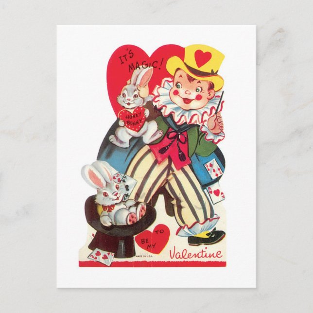 Postal Festiva Antique Valentine (Anverso)