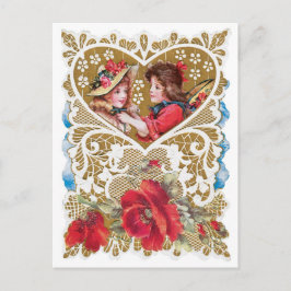 Postal Festiva Antique Valentine