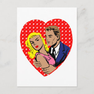 Postal Festiva antivalentina vintage