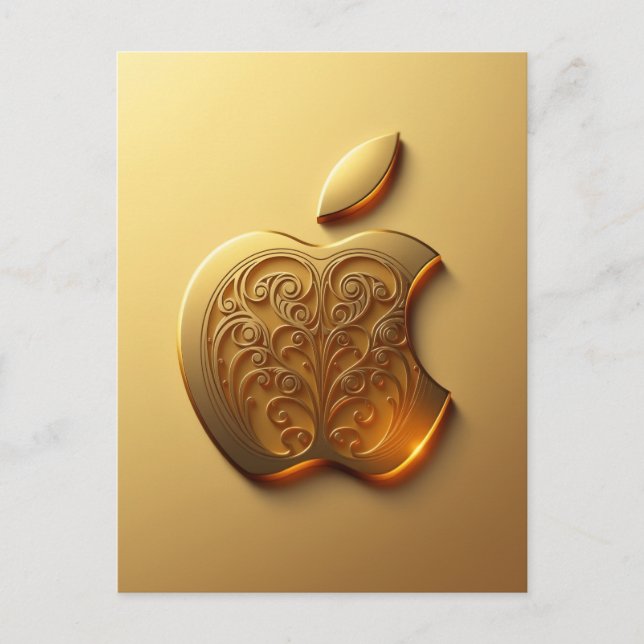 Postal Festiva Aplle (Anverso)