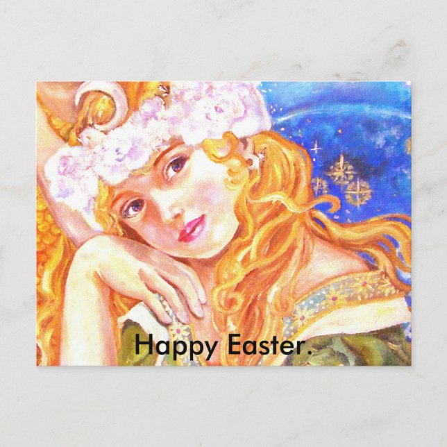 Postal Festiva Apolo y un alcohol de una persona muerta del (Anverso)