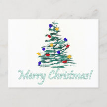 Árbol y Bombillas - ¡Feliz Navidad!
