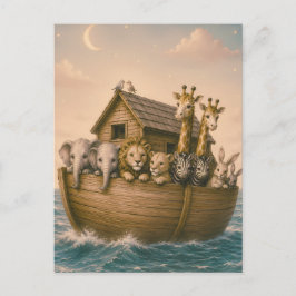 Postal Festiva Arca de Noé Guardería Islámica 