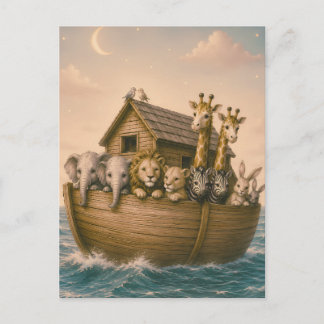 Postal Festiva Arca de Noé Guardería Islámica 