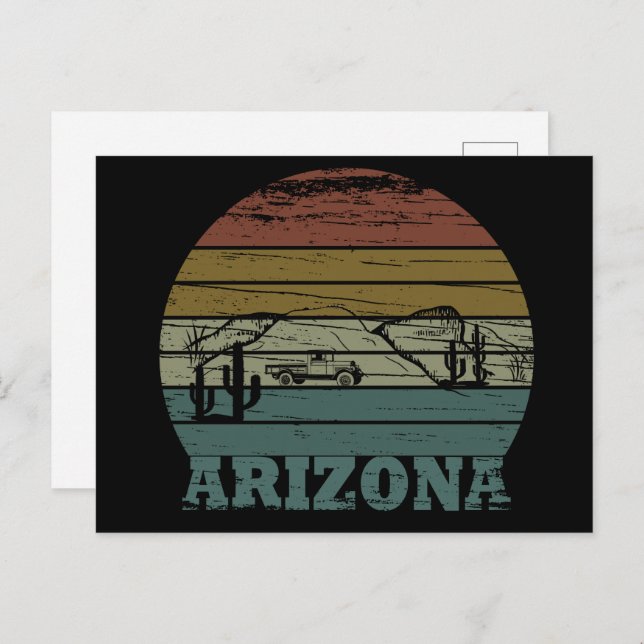 Postal Festiva Arizona Sedona vintage retro az (Anverso / Reverso)