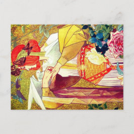 Postal Festiva Art Nouveau
