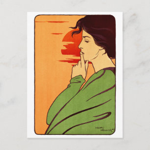 Postal Festiva Art Nouveau