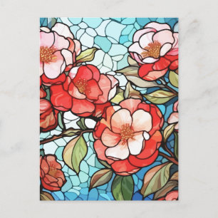 Postal Festiva Arte de flores