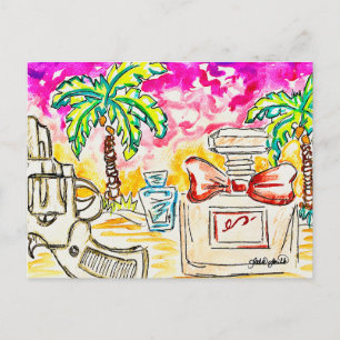 Postal Festiva Arte de Playa