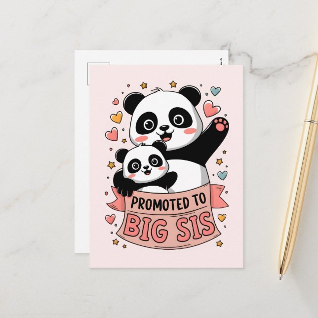 Postal Festiva Ascendida a Hermana Mayor (Anverso/Reverso In Situ)